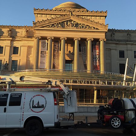 Municipal Building Pressure Washing New York City