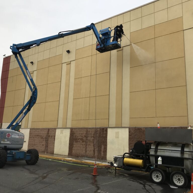 NYC building façade cleaning
